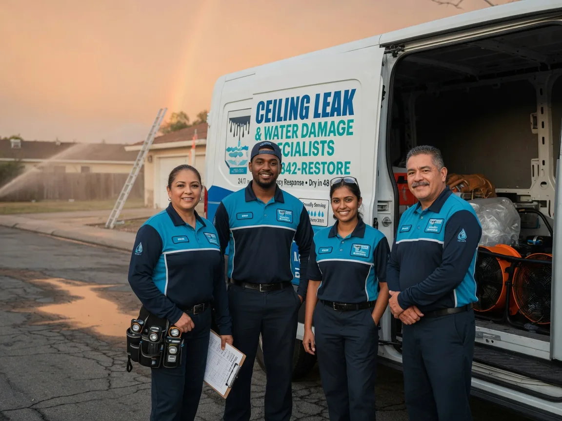 Ceiling Leak Cleanup company in Wilder, TN