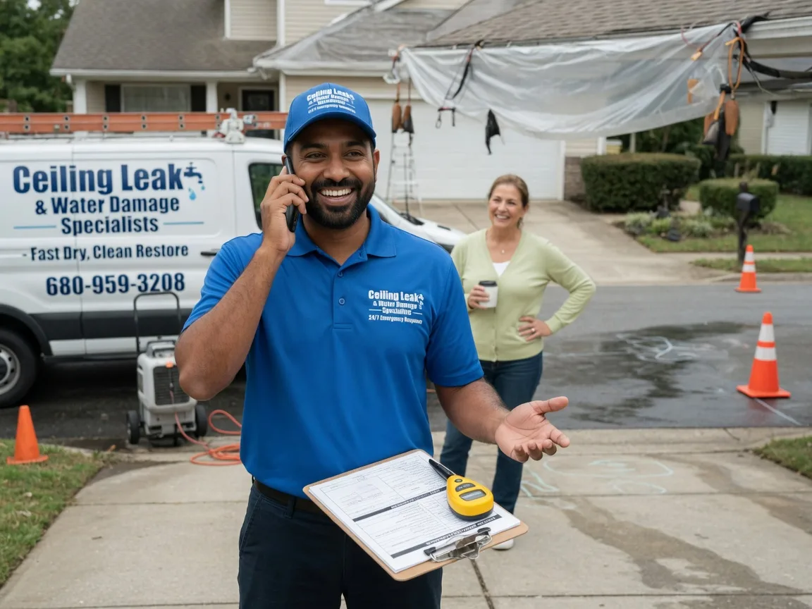 Ceiling Leak Cleanup Wilder, TN FAQs